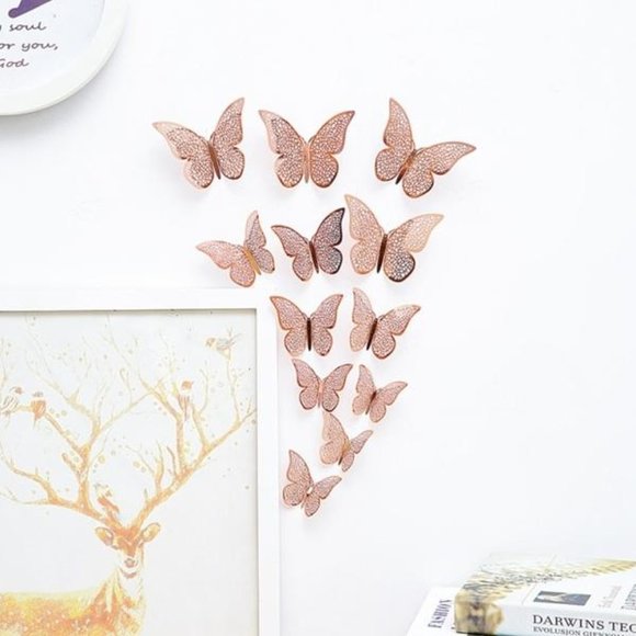 12 Pcs/Set New 3D Wall Stickers - Picture 8 of 16